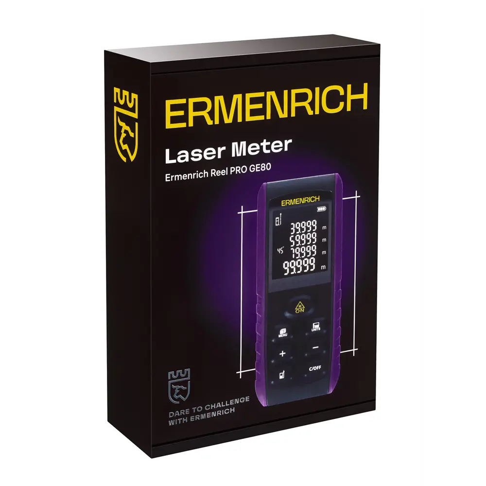 Фото 7 Дальномер лазерный Ermenrich GE80, дальность до 80 м Фото 7 Дальномер лазерный Ermenrich GE80, дальность до 80 м