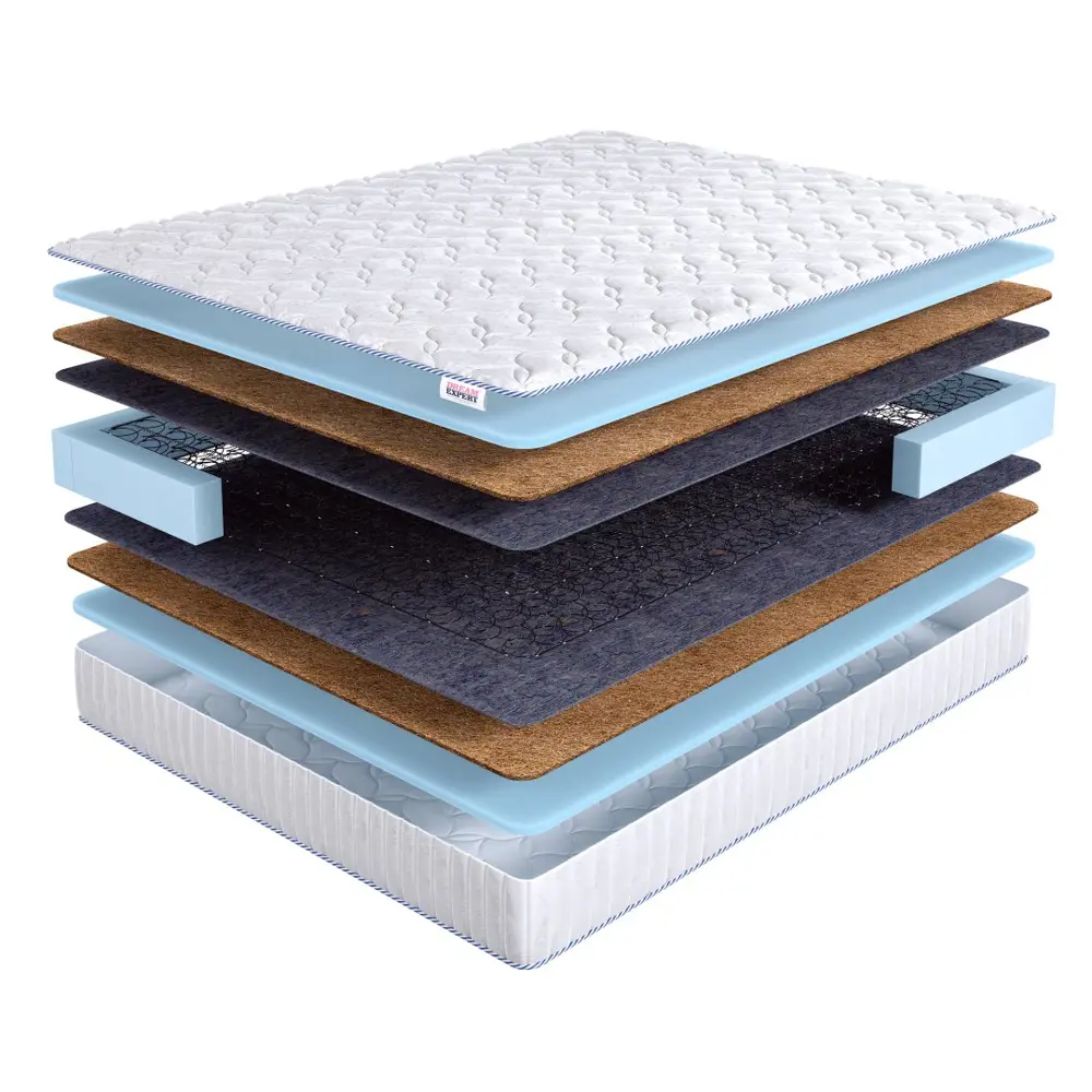 Фото 2 Матрас Dreamexpert Base Foam 20 Hard Bonnel DEXDE9500533 65x195x20 см зависимый пружинный блок 1-спальный Фото 2 Матрас Dreamexpert Base Foam 20 Hard Bonnel DEXDE9500533 65x195x20 см зависимый пружинный блок 1-спальный