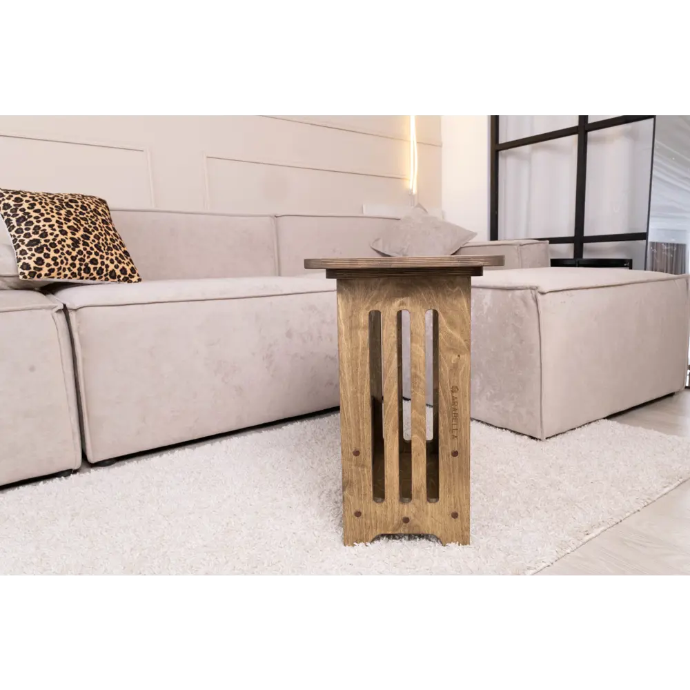 Фото 10 Тумба прикроватная Arabella TUM2 45x55x33 см фанера цвет орех Фото 10 Тумба прикроватная Arabella TUM2 45x55x33 см фанера цвет орех