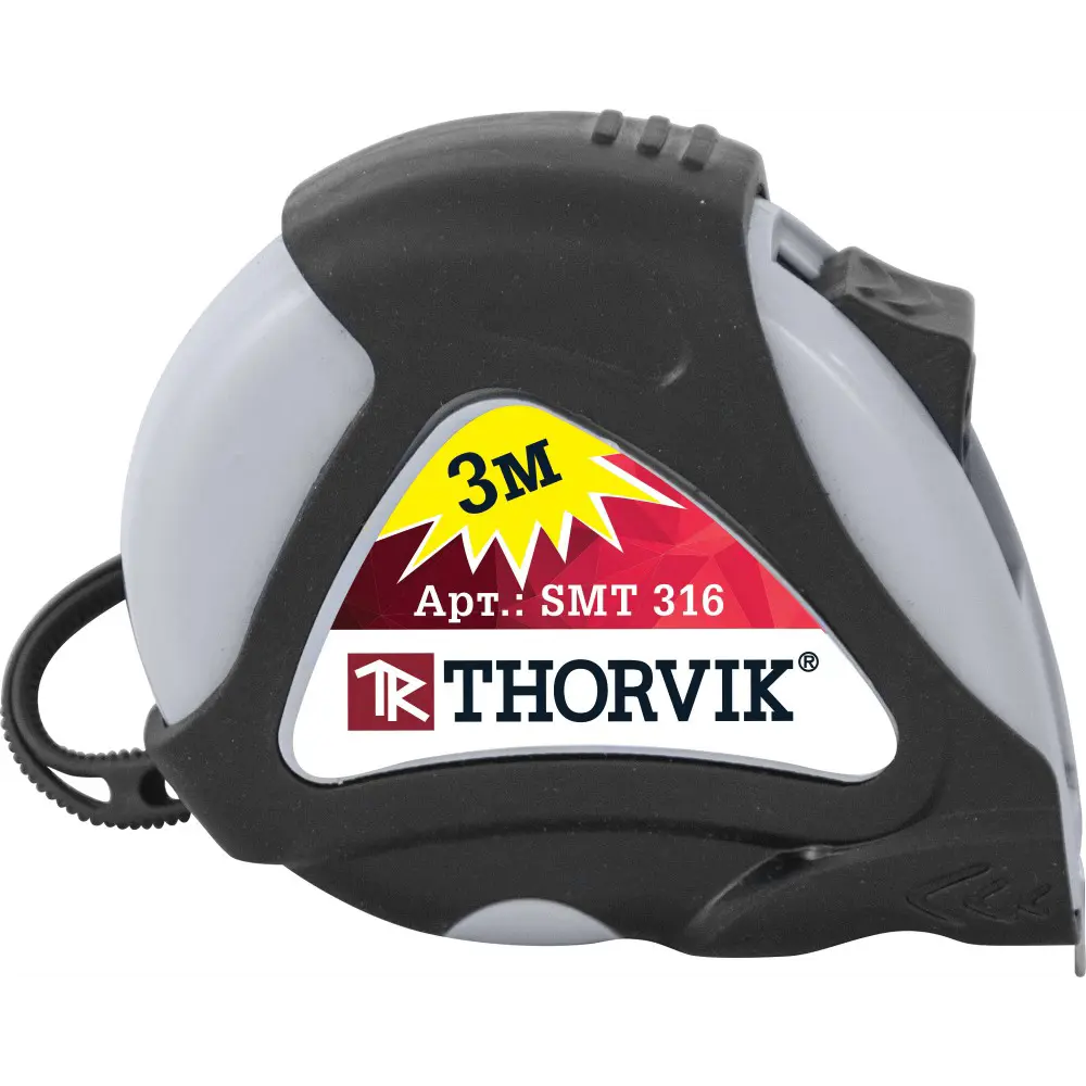 Фото 3 Рулетка Thorvik SMT316 магнитная с автостопом 3 м x 16 мм