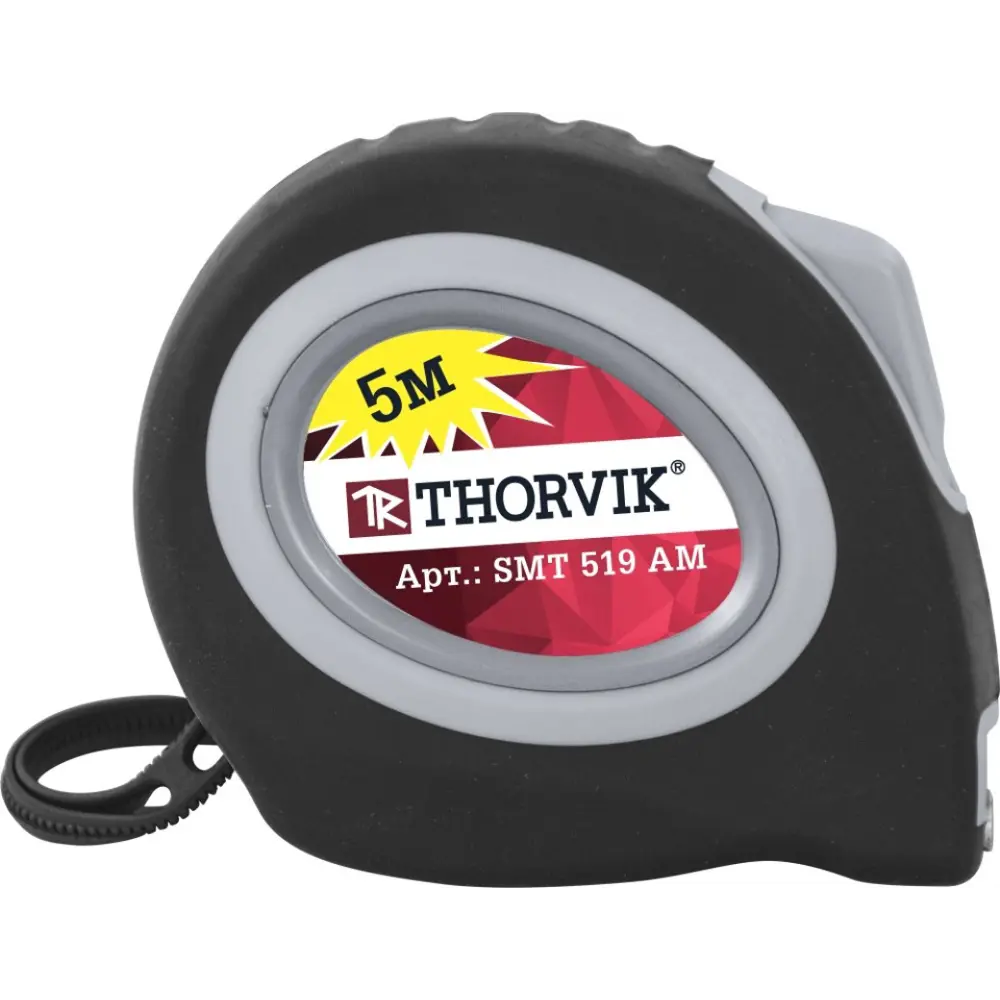 Фото 2 Рулетка Thorvik SMT519AM магнитная с автостопом 5 м x 19 мм Фото 2 Рулетка Thorvik SMT519AM магнитная с автостопом 5 м x 19 мм