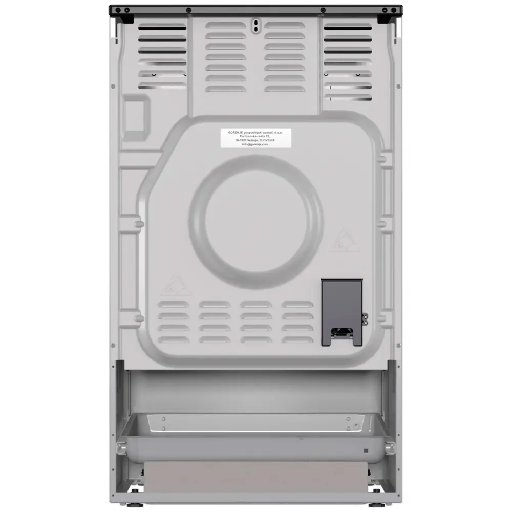 Фото 3 Электрическая плита с духовкой Gorenje 492211 50x85x59.4 см цвет серебристый Фото 3 Электрическая плита с духовкой Gorenje 492211 50x85x59.4 см цвет серебристый
