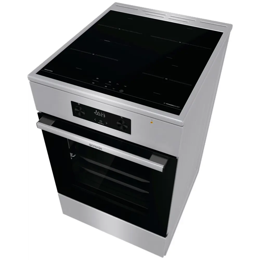 Фото 10 Электрическая плита с духовкой Gorenje 492223 50x85x59.4 см цвет серебристый Фото 10 Электрическая плита с духовкой Gorenje 492223 50x85x59.4 см цвет серебристый