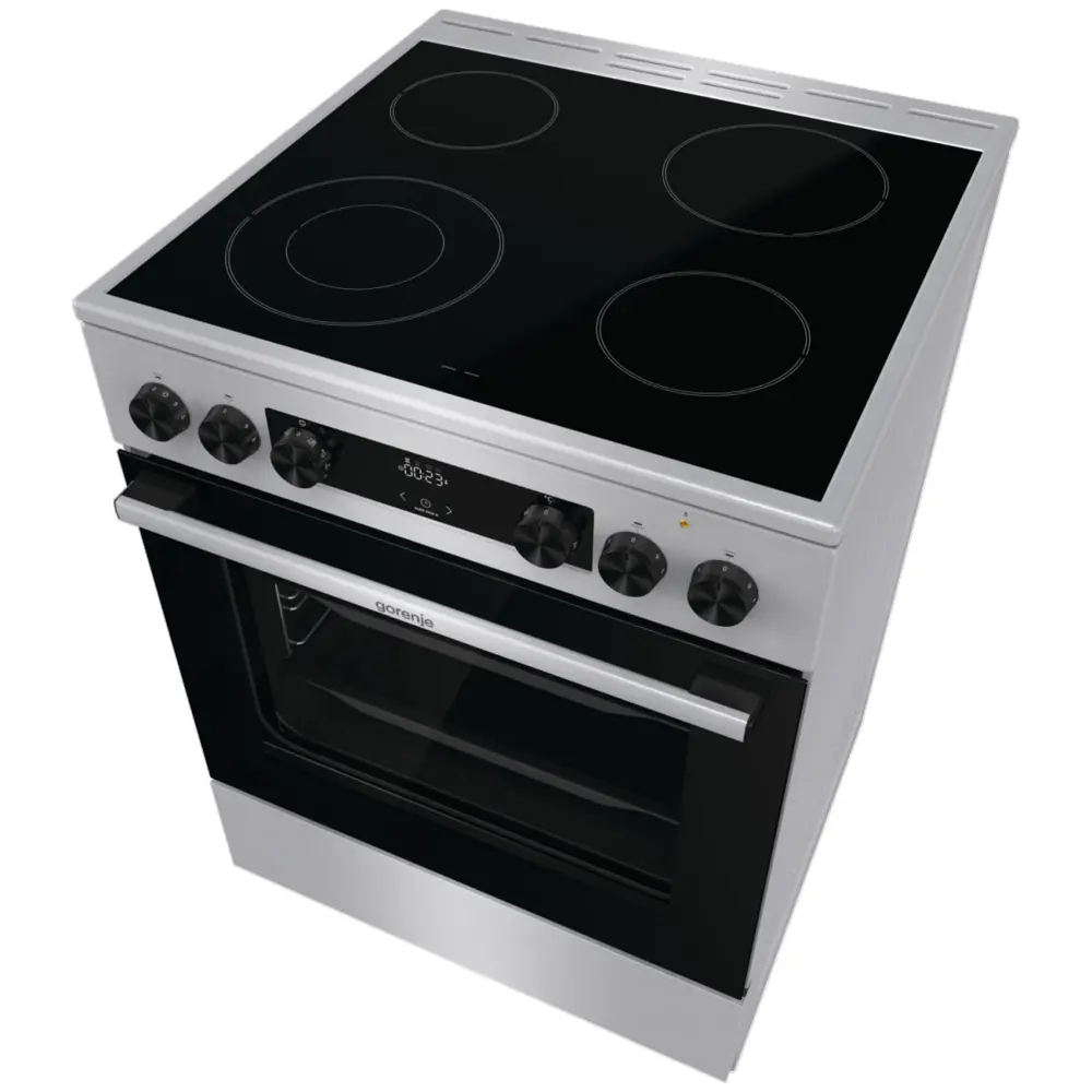 Фото 5 Электрическая плита с духовкой Gorenje 543851 60x85x60 см цвет нержавеющая сталь Фото 5 Электрическая плита с духовкой Gorenje 543851 60x85x60 см цвет нержавеющая сталь