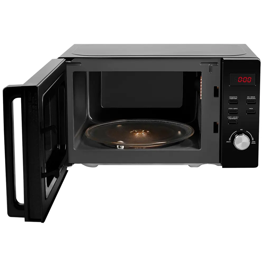 Фото 4 Отдельностоящая микроволновая печь Red solution RM-2001D 20 л 44x34x25.9 см цвет черный Фото 4 Отдельностоящая микроволновая печь Red solution RM-2001D 20 л 44x34x25.9 см цвет черный