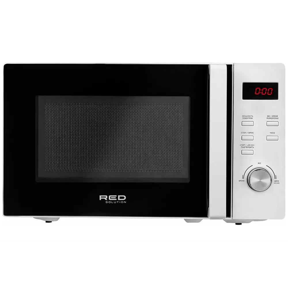 Фото 7 Отдельностоящая микроволновая печь Red solution RM-2002D 20 л 44x34x25.9 см цвет белый Фото 7 Отдельностоящая микроволновая печь Red solution RM-2002D 20 л 44x34x25.9 см цвет белый