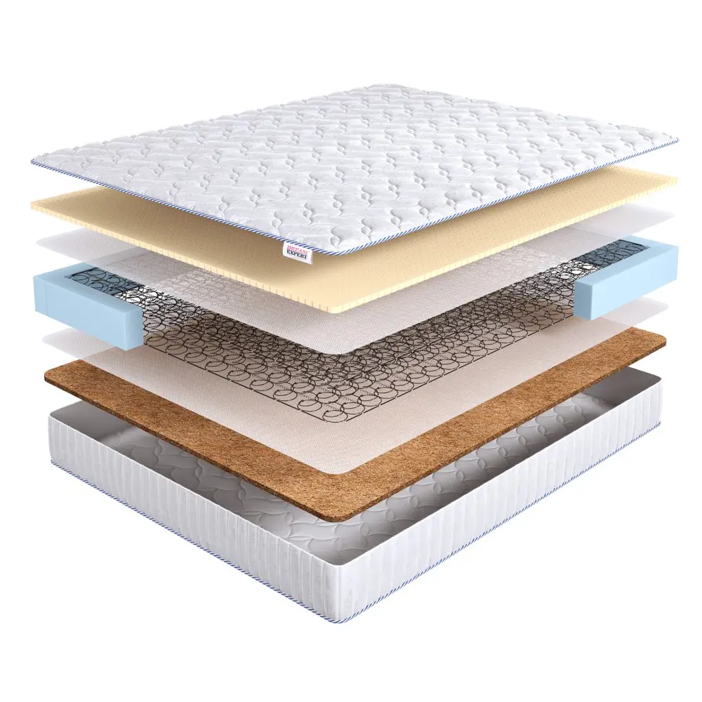 Фото Матрас Dreamexpert Base SleepDream Bonnel DEXDE7617944 90x200x19 см зависимый пружинный блок 1-спальный Фото Матрас Dreamexpert Base SleepDream Bonnel DEXDE7617944 90x200x19 см зависимый пружинный блок 1-спальный