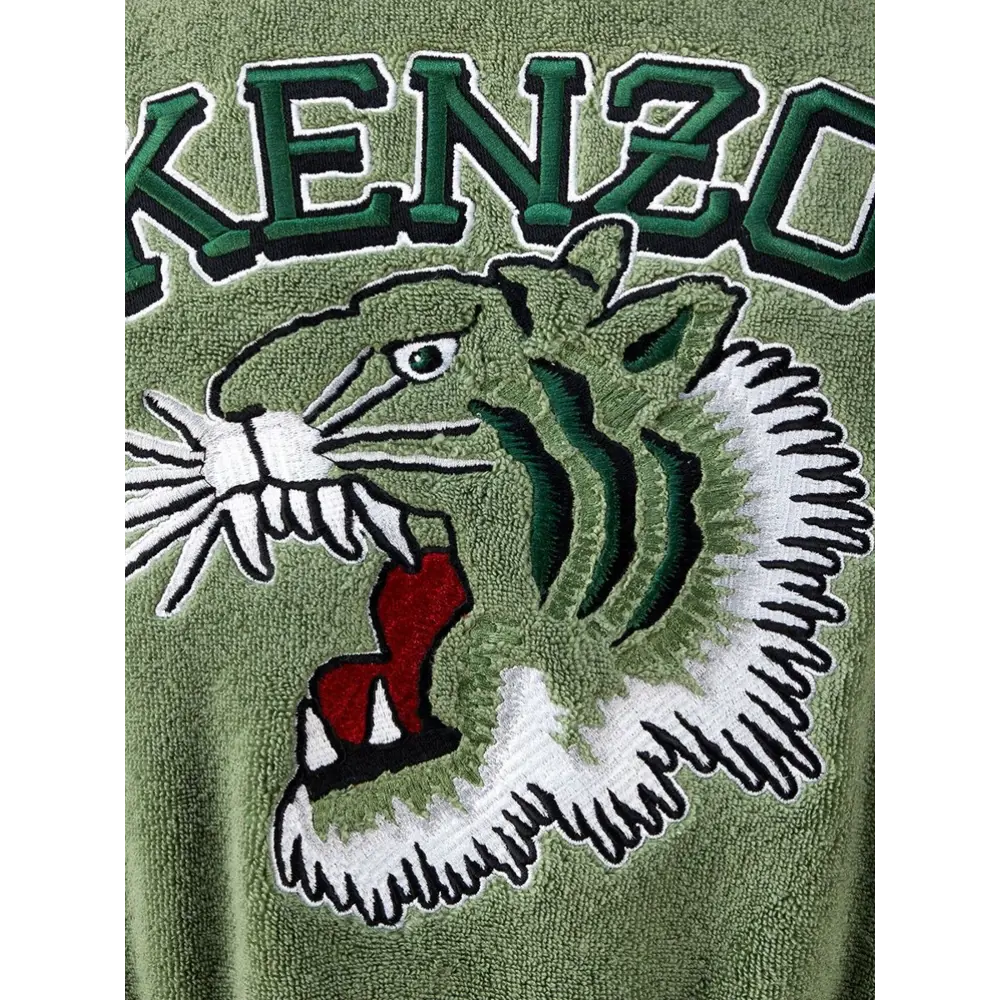 Фото 4 Банный халат Kenzo 34341 размер m цвет зеленый Фото 4 Банный халат Kenzo 34341 размер m цвет зеленый