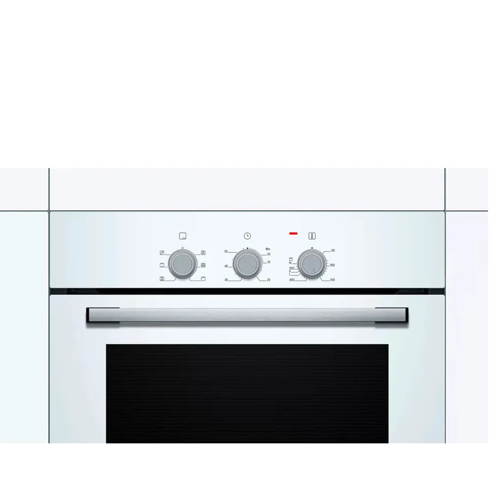 Фото 5 Электрический встраиваемый духовой шкаф Bosch HBF011BV0Q 59.5x59.5x54.8 см цвет белый Фото 5 Электрический встраиваемый духовой шкаф Bosch HBF011BV0Q 59.5x59.5x54.8 см цвет белый