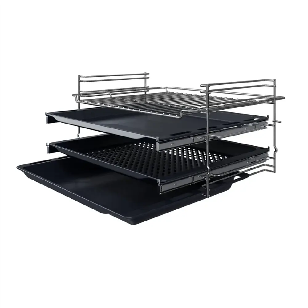 Фото 10 Электрический встраиваемый духовой шкаф Bosch HI3B30 59.4x59.5x56.7 см цвет черный Фото 10 Электрический встраиваемый духовой шкаф Bosch HI3B30 59.4x59.5x56.7 см цвет черный