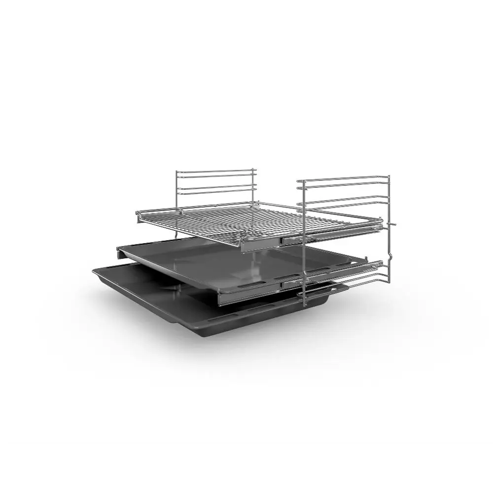 Фото 8 Электрический встраиваемый духовой шкаф Bosch HI3B30 59.4x59.5x56.7 см цвет черный Фото 8 Электрический встраиваемый духовой шкаф Bosch HI3B30 59.4x59.5x56.7 см цвет черный