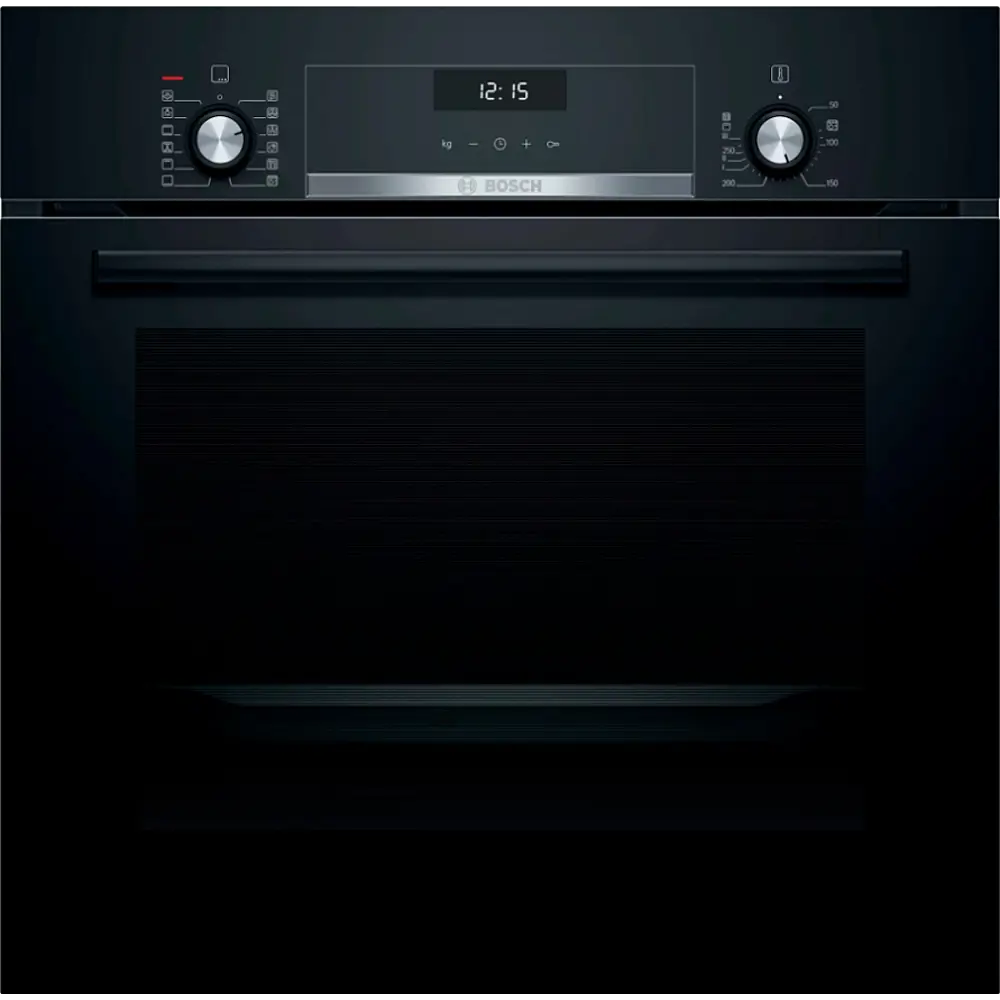 Фото 3 Электрический встраиваемый духовой шкаф Bosch HIJ517YB0R 59.4x59.5x56.7 см цвет черный Фото 3 Электрический встраиваемый духовой шкаф Bosch HIJ517YB0R 59.4x59.5x56.7 см цвет черный