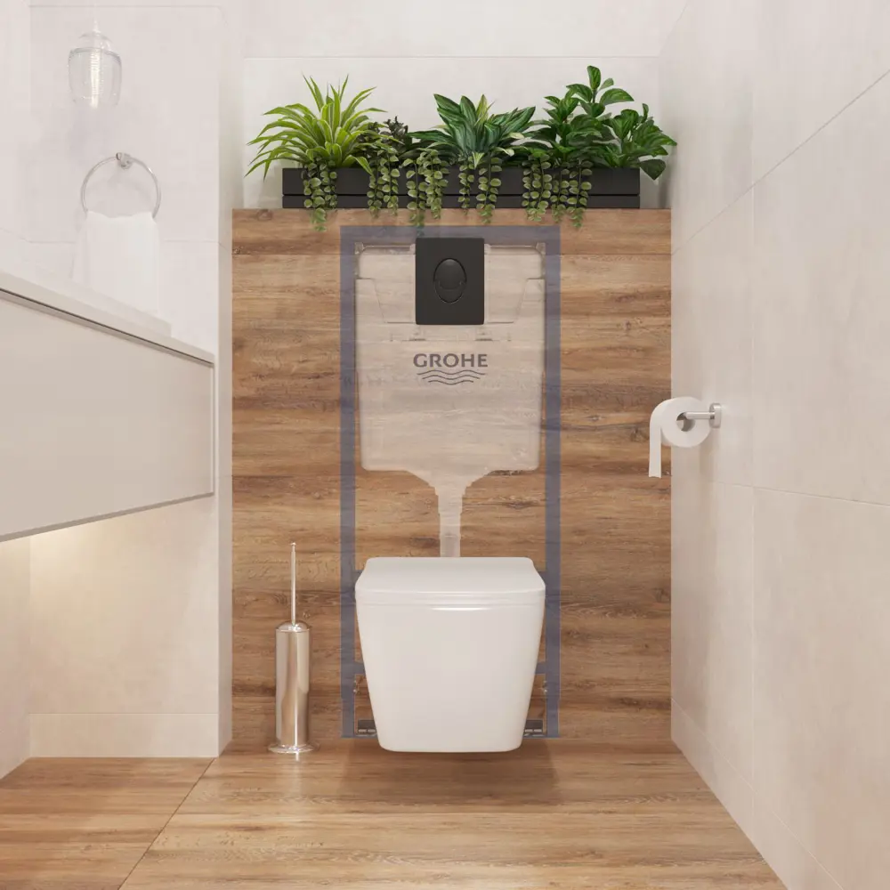 Фото 2 Инсталляция для унитаза комплект 3 в 1 Grohe 38505001 Фото 2 Инсталляция для унитаза комплект 3 в 1 Grohe 38505001