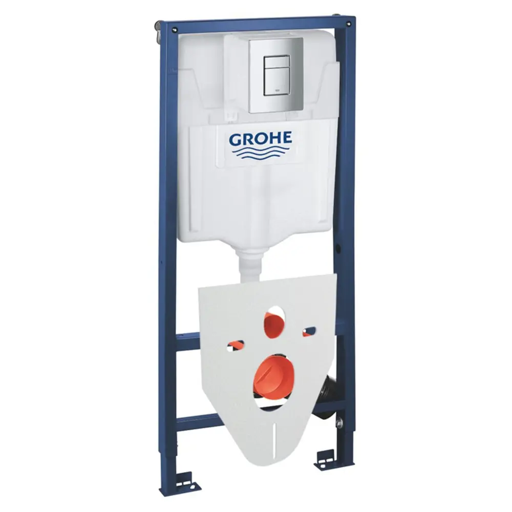 Фото 14 Комплект инсталляция с унитазом Grohe P5218241R0 цвет белый