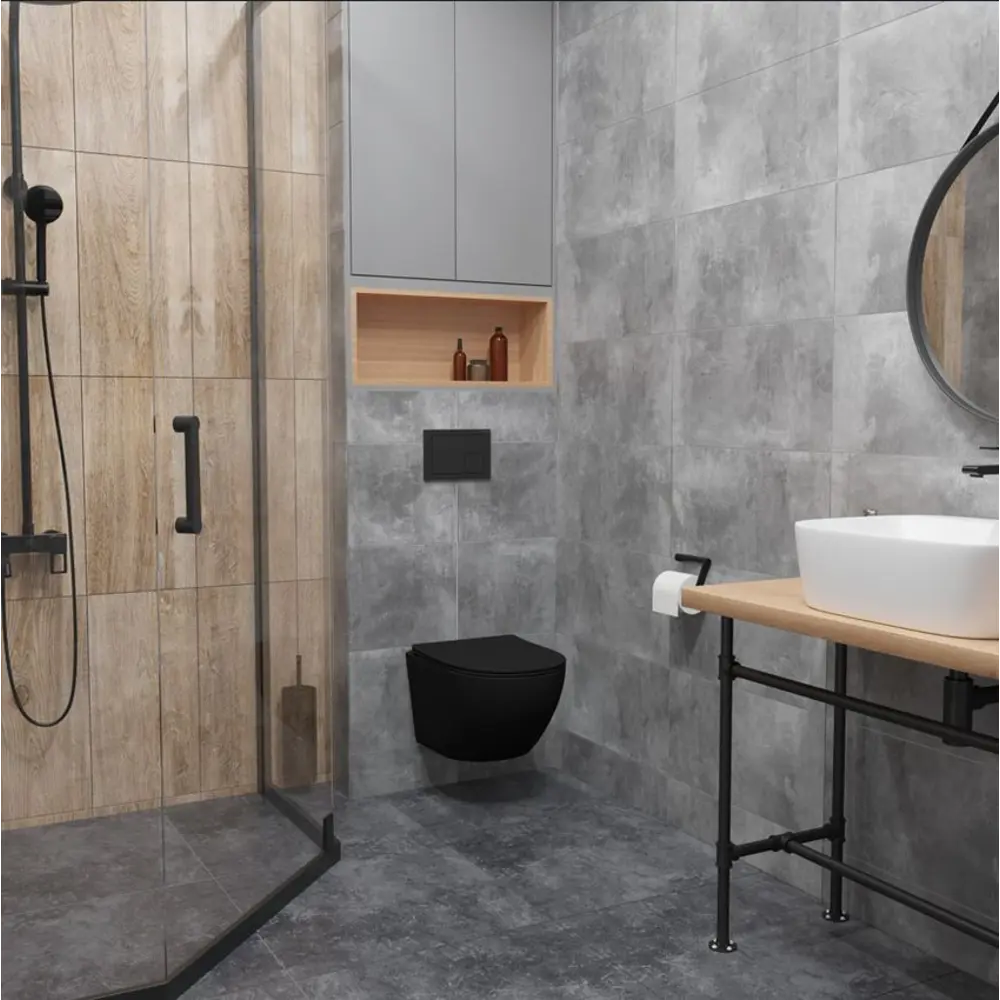 Фото 8 Комплект инсталляция с унитазом Grohe 653X53056E цвет белый Фото 8 Комплект инсталляция с унитазом Grohe 653X53056E цвет белый