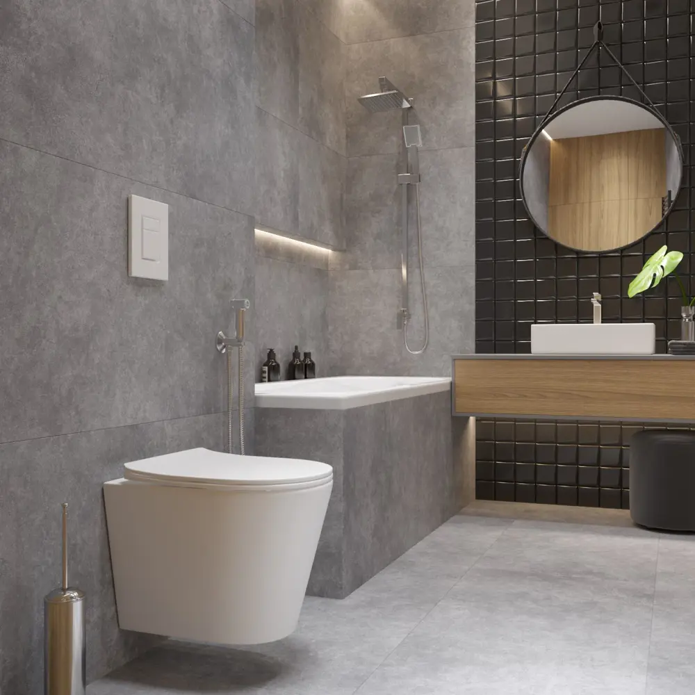 Фото 12 Комплект инсталляция с унитазом Grohe YK42635277 цвет белый