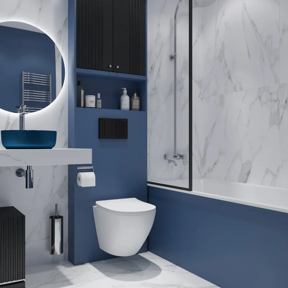 Фото 7 Комплект инсталляция с унитазом Helmken 11301689NG цвет белый Фото 7 Комплект инсталляция с унитазом Helmken 11301689NG цвет белый