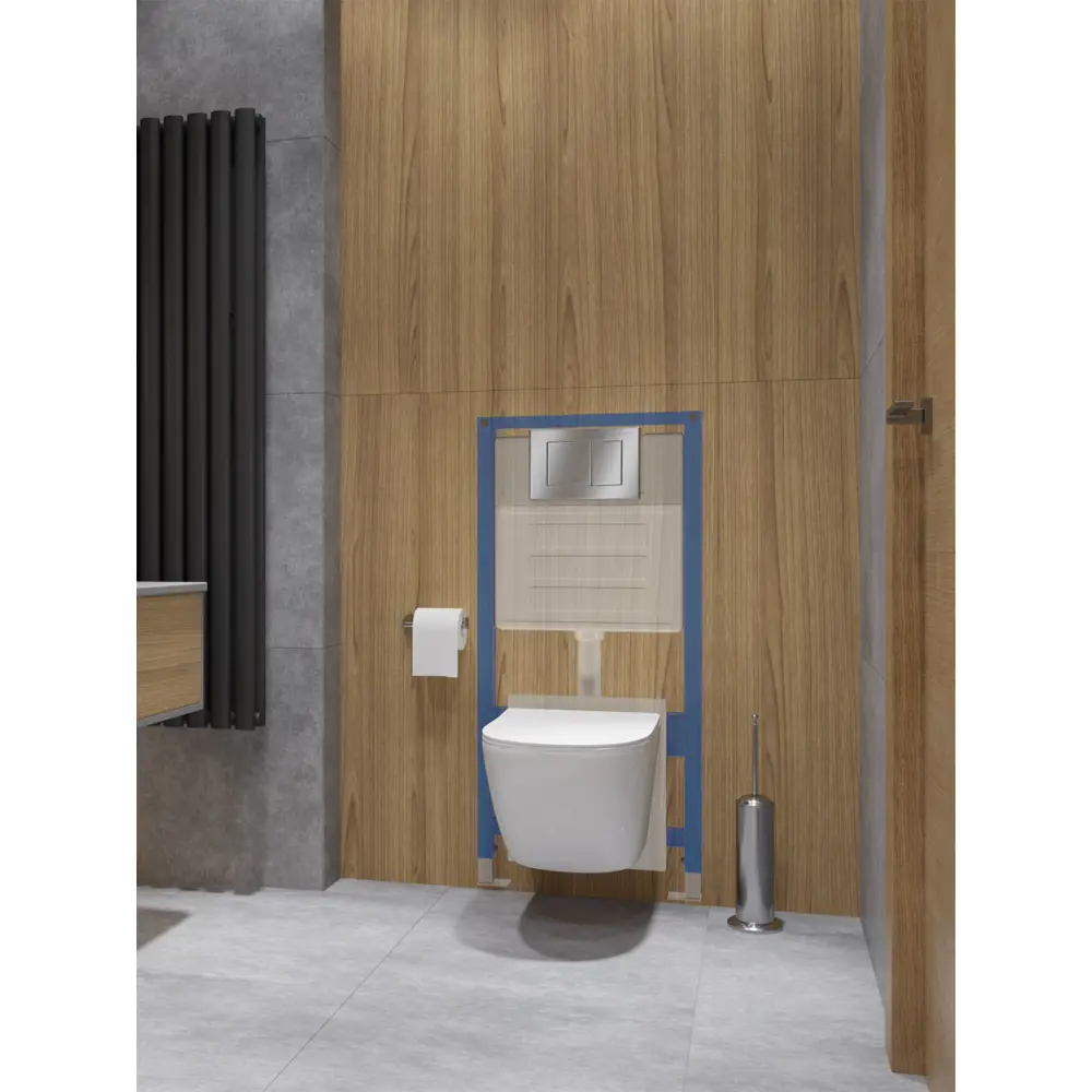 Фото 26 Комплект инсталляция с унитазом Helmken 11301689NG цвет белый Фото 26 Комплект инсталляция с унитазом Helmken 11301689NG цвет белый