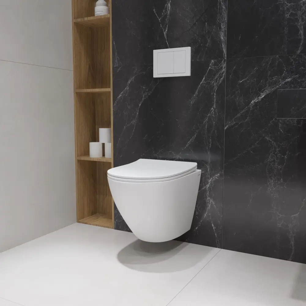 Фото 11 Комплект инсталляция с унитазом Helmken 11301689NG цвет белый Фото 11 Комплект инсталляция с унитазом Helmken 11301689NG цвет белый