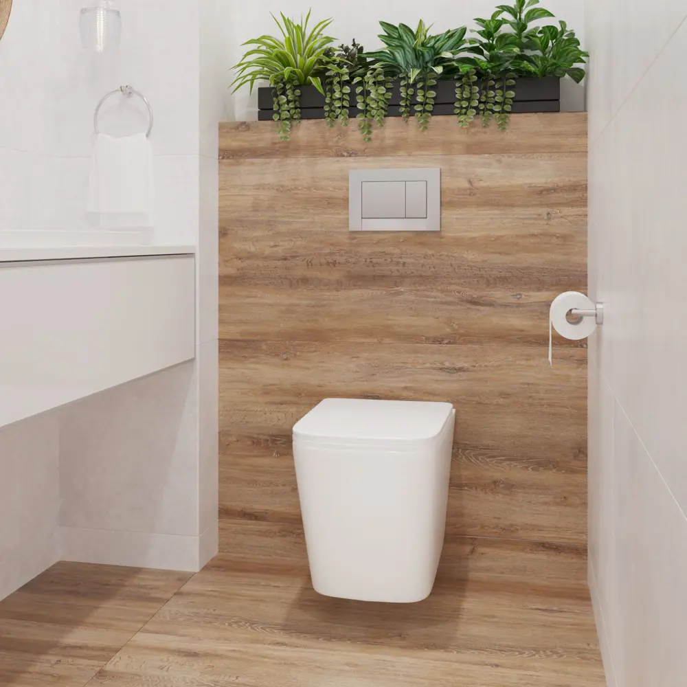 Фото 7 Комплект инсталляция с унитазом Geberit 9R14279N83 цвет белый