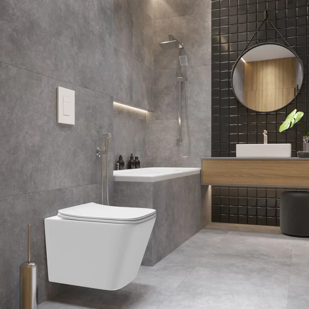 Фото 12 Комплект инсталляция с унитазом Helmken ET26693377 цвет белый Фото 12 Комплект инсталляция с унитазом Helmken ET26693377 цвет белый