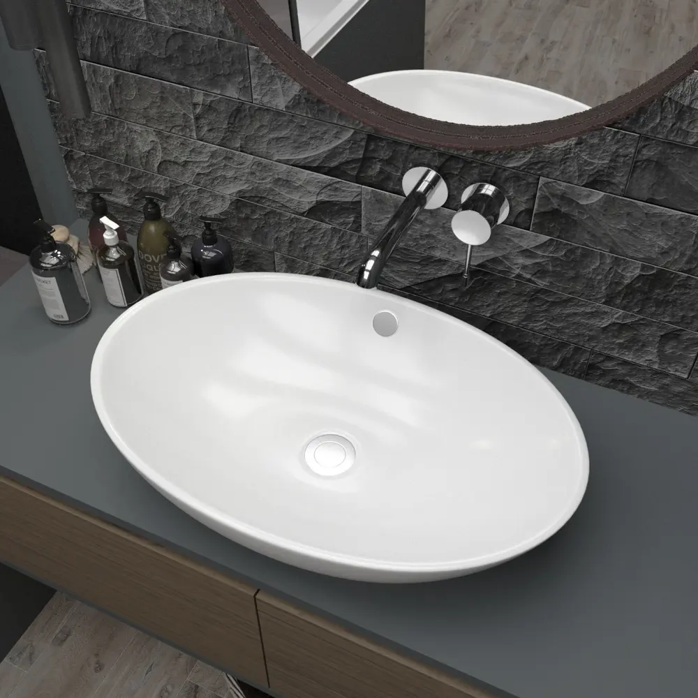 Фото 13 Раковина Helmken 064e38227r Helmken70962000_01 62см цвет белый, золотой