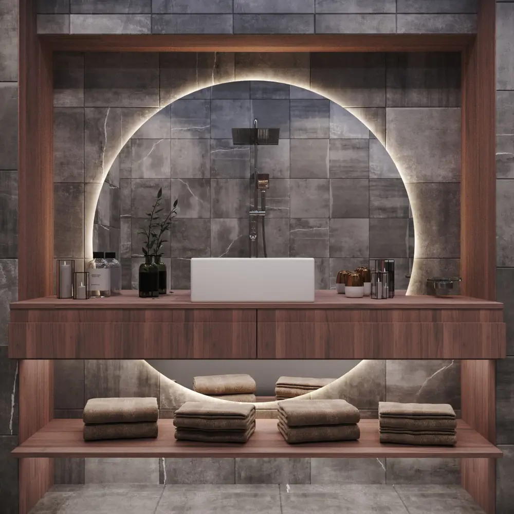 Фото 6 Раковина Helmken 8f1f790791 Helmken48653000_01 53см цвет белый, белый матовый