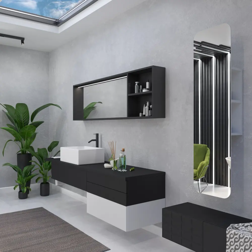 Фото 10 Раковина Helmken 8f1f790791 Helmken48653000_01 53см цвет белый, белый матовый