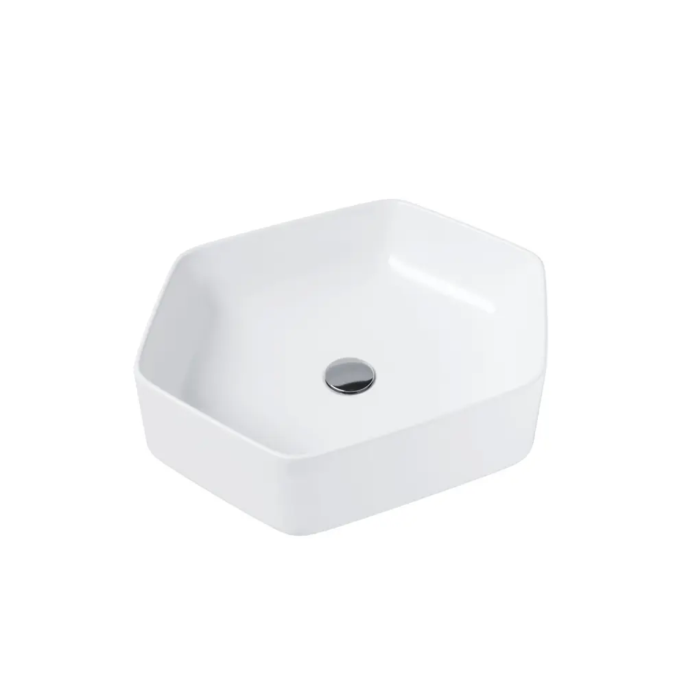 Фото 14 Раковина Helmken 2950t57v12 Helmken36653000_01 53.5см цвет белый, черный матовый