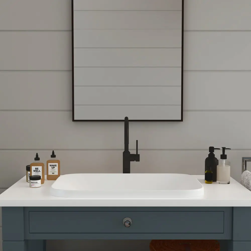 Фото 12 Раковина Helmken 4139fd7917 Helmken37060000_01 60см цвет белый, черный матовый