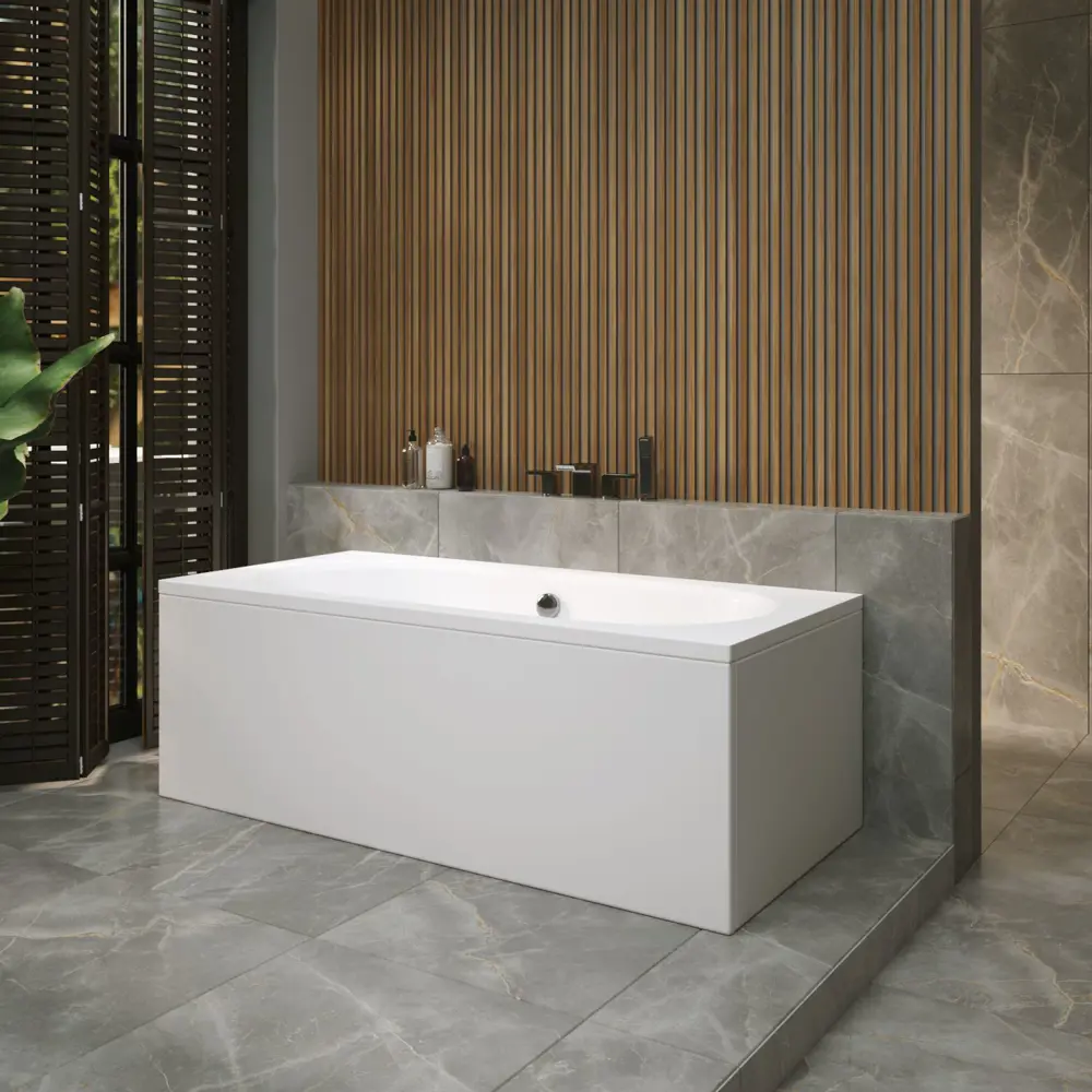 Фото 9 Ванна акриловая Helmken Vienna X67326N446 170x75 комплект 4 в 1 цвет белый/черный