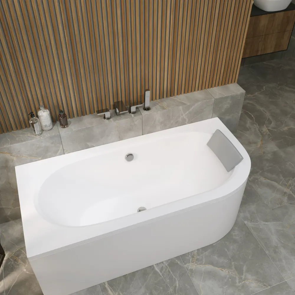 Фото 12 Ванна акриловая Helmken Marbella Lux 1747N8T738 180x80 комплект 3 в 1, левая цвет белый/серый Фото 12 Ванна акриловая Helmken Marbella Lux 1747N8T738 180x80 комплект 3 в 1, левая цвет белый/серый