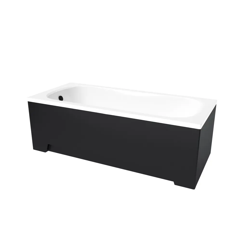 Фото 20 Ванна акриловая Helmken Edelva D728M92194 150x70 комплект 4 в 1 цвет белый/серый