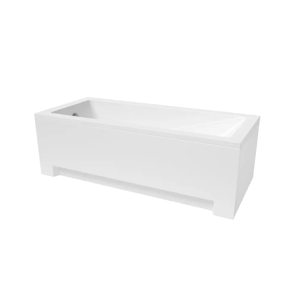 Фото 16 Ванна акриловая Helmken Rivana X85P312560 170 x 70 комплект 3 в 1 цвет белый