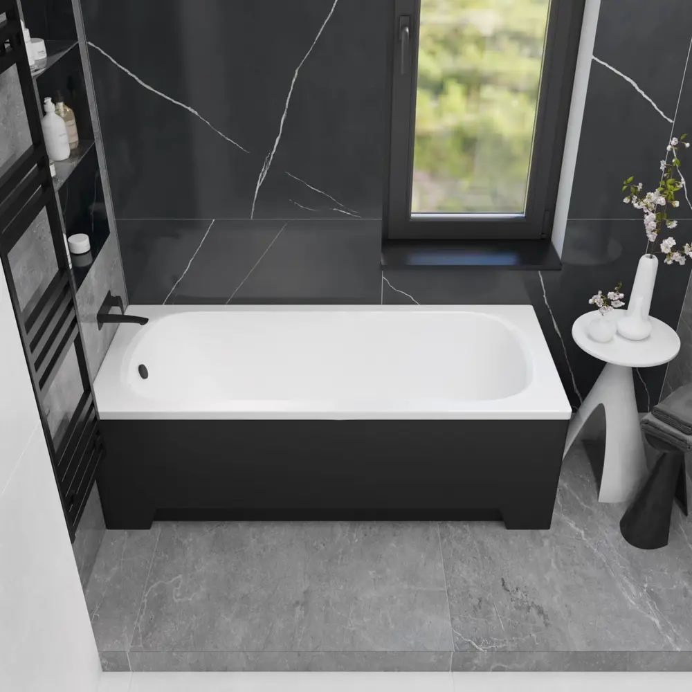 Фото 19 Ванна акриловая Helmken Edelva 20MX022867 160x70 комплект 2 в 1 цвет белый Фото 19 Ванна акриловая Helmken Edelva 20MX022867 160x70 комплект 2 в 1 цвет белый