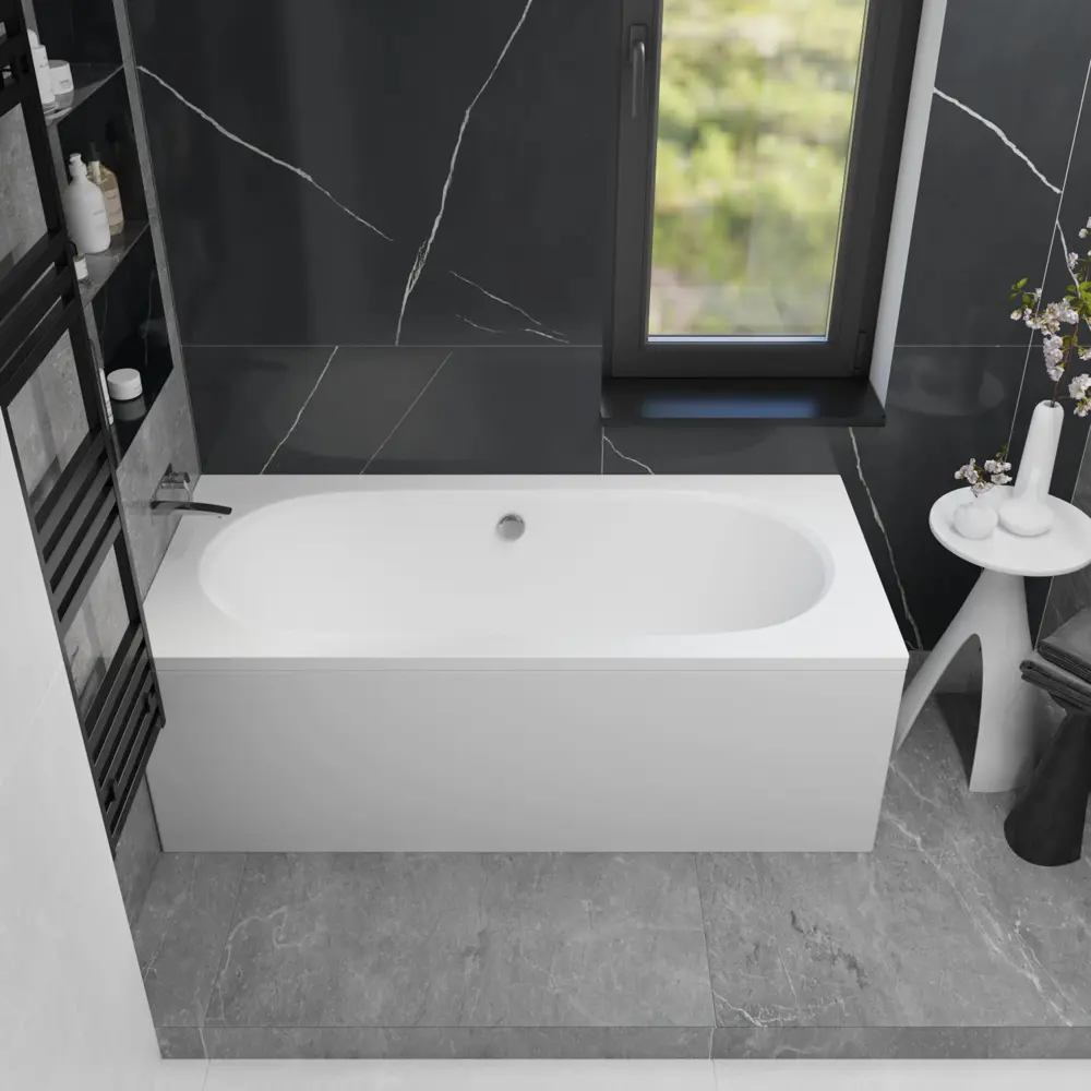 Фото 10 Ванна акриловая Helmken Vienna 7636K6M488 180 x 80 комплект 4 в 1 цвет белый Фото 10 Ванна акриловая Helmken Vienna 7636K6M488 180 x 80 комплект 4 в 1 цвет белый