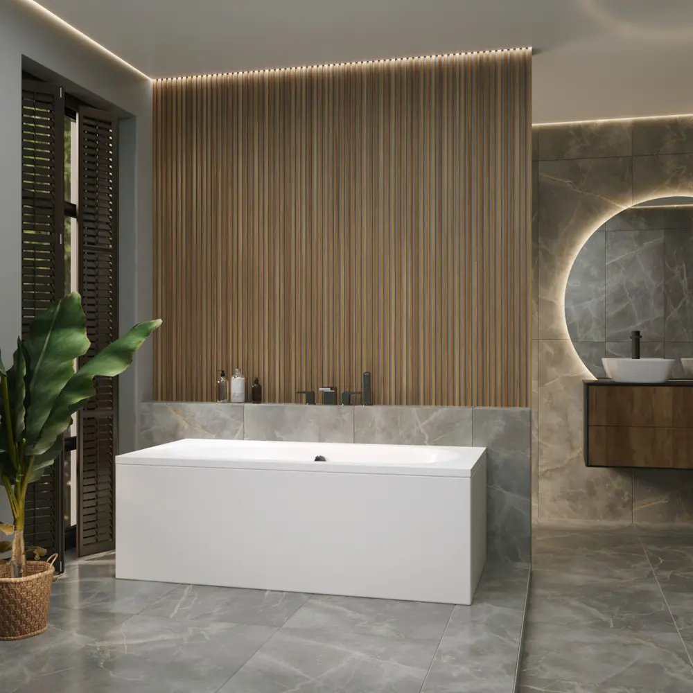 Фото 6 Ванна акриловая Helmken Vienna 7636K6M488 180 x 80 комплект 4 в 1 цвет белый Фото 6 Ванна акриловая Helmken Vienna 7636K6M488 180 x 80 комплект 4 в 1 цвет белый