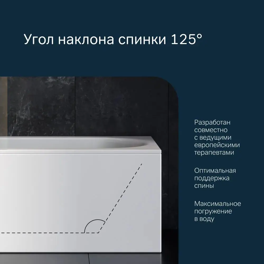 Фото 9 Ванна Am.pm X-Joy W88A-170-070W-AROflB акриловая 170x70 комплект 3 в 1: ванна цвет белый, каркас и слив-перелив черный Фото 9 Ванна Am.pm X-Joy W88A-170-070W-AROflB акриловая 170x70 комплект 3 в 1: ванна цвет белый, каркас и слив-перелив черный