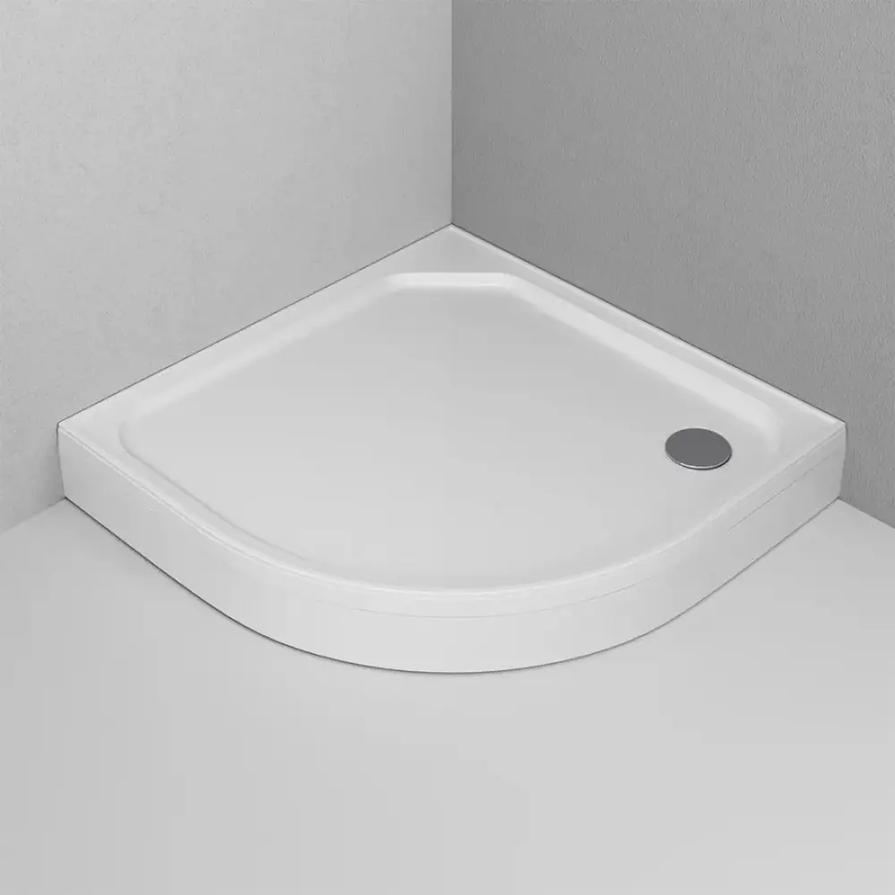 Фото 4 Душевой поддон Am.pm Twin Slide X-Joy W88T-205-090W 90x90 1/4 круга низкий цвет белый Фото 4 Душевой поддон Am.pm Twin Slide X-Joy W88T-205-090W 90x90 1/4 круга низкий цвет белый