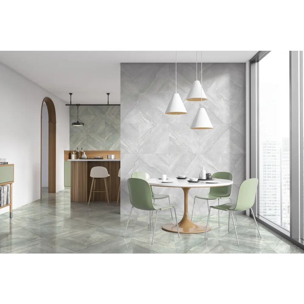 Фото 5 Керамогранит Global tile Donna_gt GT606015517SPR 60x60см цвет зеленый Фото 5 Керамогранит Global tile Donna_gt GT606015517SPR 60x60см цвет зеленый