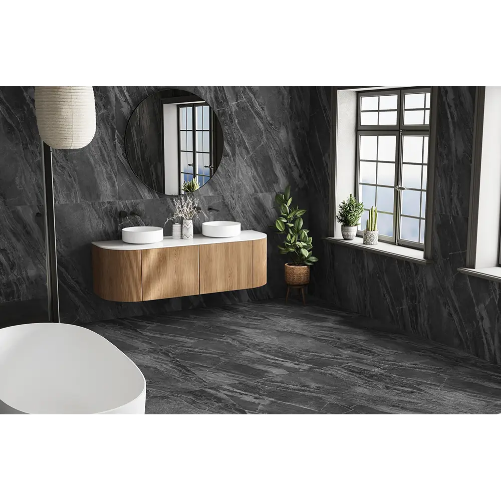 Фото 5 Керамогранит Global tile Ultra_gt GT1206019705MDGR 60x120см цвет черный Фото 5 Керамогранит Global tile Ultra_gt GT1206019705MDGR 60x120см цвет черный