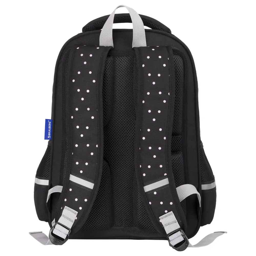 Фото 6 Рюкзак Brauberg Soft 31x40x15 см нейлон цвет черный Фото 6 Рюкзак Brauberg Soft 31x40x15 см нейлон цвет черный