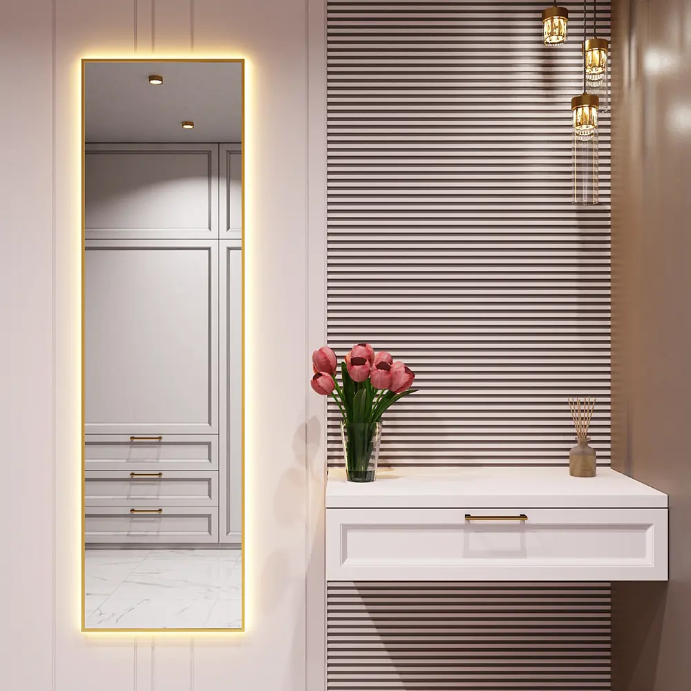 Фото 3 Зеркало со встроенной подсветкой One mirror 16140з3000К 40x160 см Фото 3 Зеркало со встроенной подсветкой One mirror 16140з3000К 40x160 см