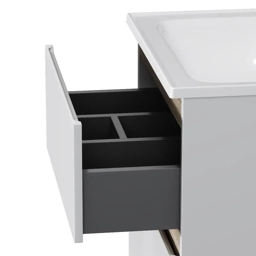 Фото 4 Тумба под раковину AM.PM X-Joy M85AFSX06021WG напольная, 60 см цвет белый глянец Фото 4 Тумба под раковину AM.PM X-Joy M85AFSX06021WG напольная, 60 см цвет белый глянец