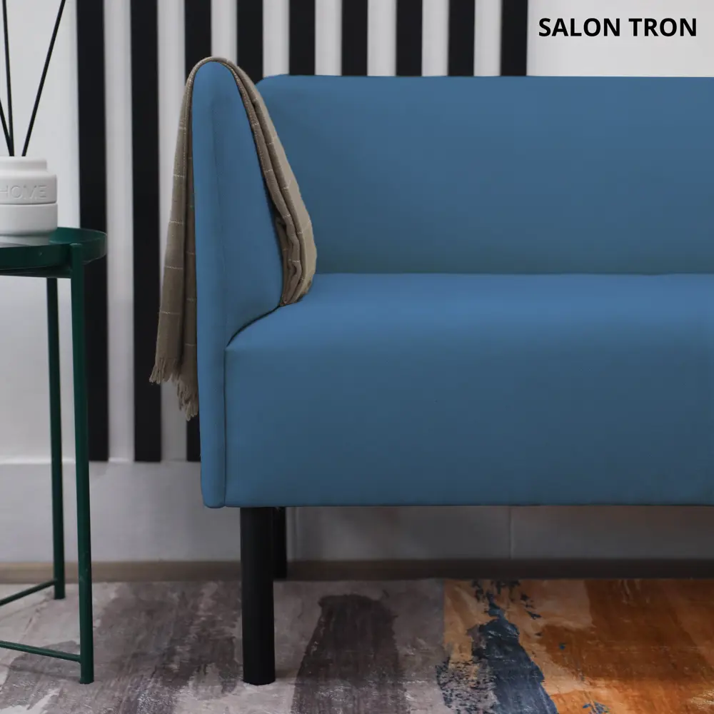 Фото 5 Диван прямой Salon tron Монреаль divan_monreal120_06 120x75x54 см велюр цвет синий Фото 5 Диван прямой Salon tron Монреаль divan_monreal120_06 120x75x54 см велюр цвет синий