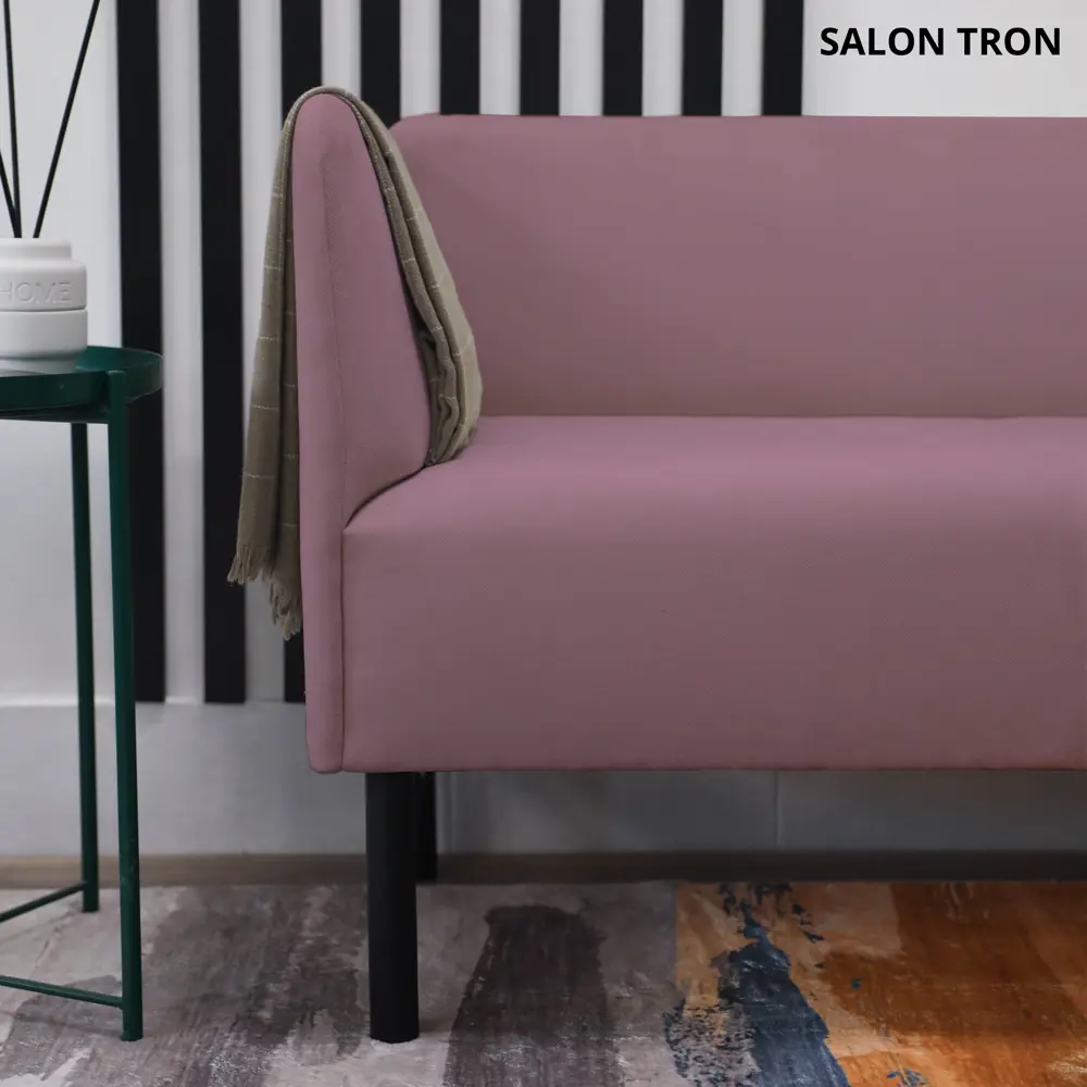 Фото 4 Диван прямой Salon tron Монреаль divan_monreal120_07 120x75x54 см велюр цвет пыльная роза Фото 4 Диван прямой Salon tron Монреаль divan_monreal120_07 120x75x54 см велюр цвет пыльная роза