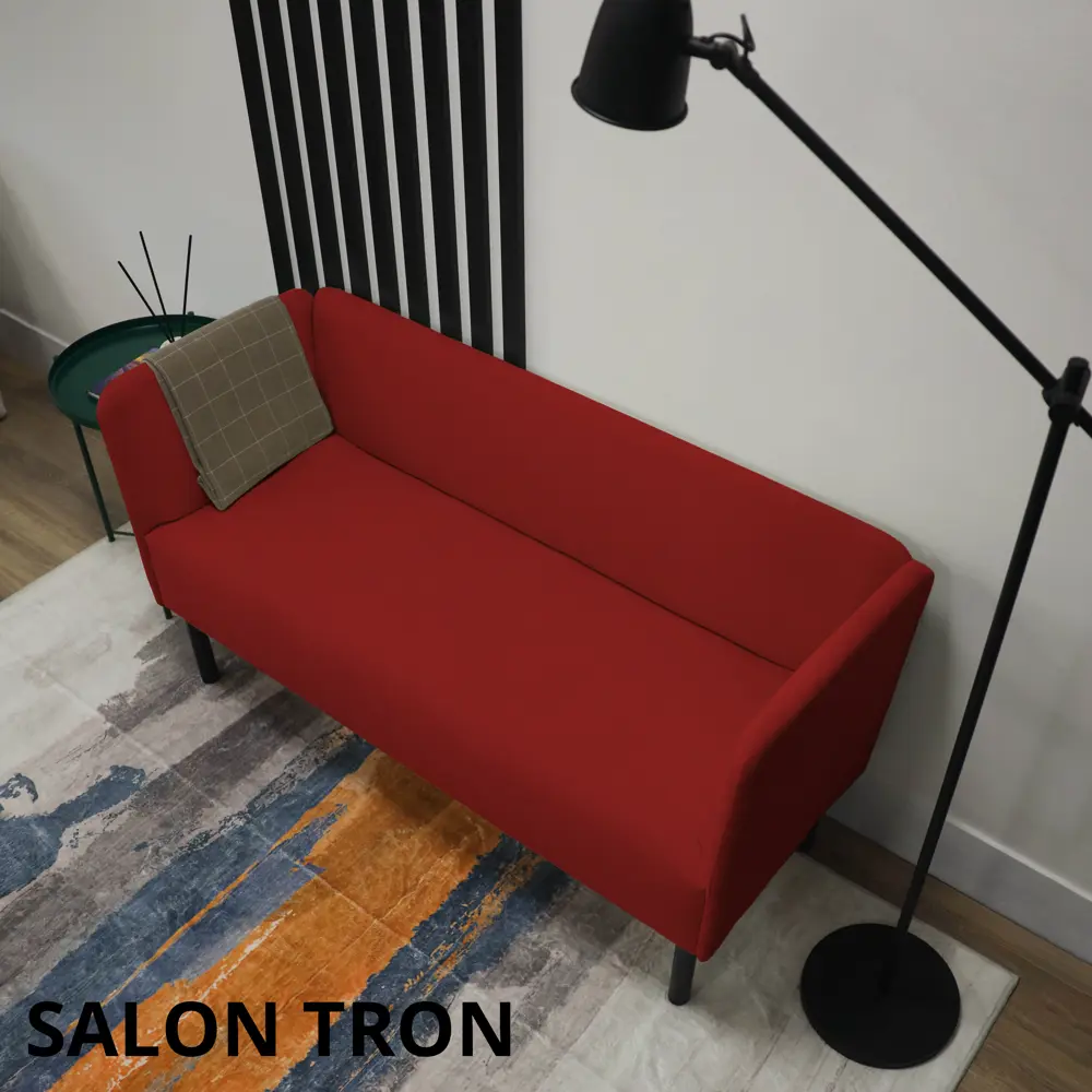 Фото 5 Диван прямой Salon tron Монреаль divan_monreal150_10 150x75x54 см велюр цвет красный