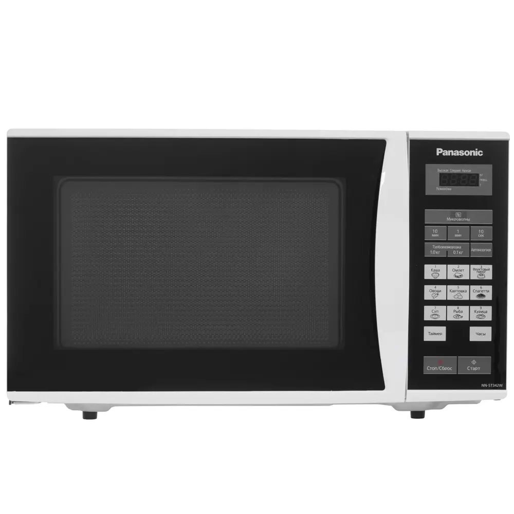 Фото 7 Отдельностоящая микроволновая печь Panasonic NN-ST342WZPE 48x29x40 см 25 л цвет белый Фото 7 Отдельностоящая микроволновая печь Panasonic NN-ST342WZPE 48x29x40 см 25 л цвет белый
