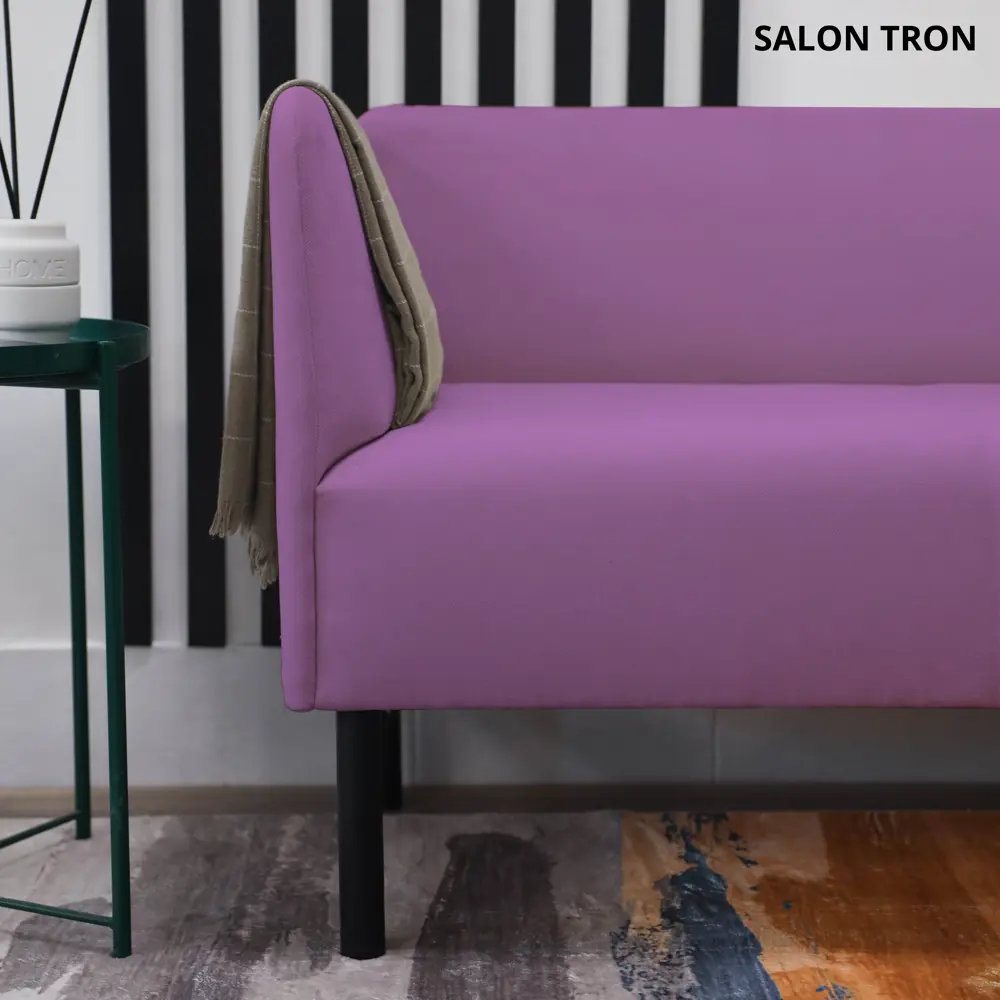 Фото 3 Диван прямой Salon tron Монреаль divan_monreal120_08 120x75x54 см велюр цвет сиреневый Фото 3 Диван прямой Salon tron Монреаль divan_monreal120_08 120x75x54 см велюр цвет сиреневый