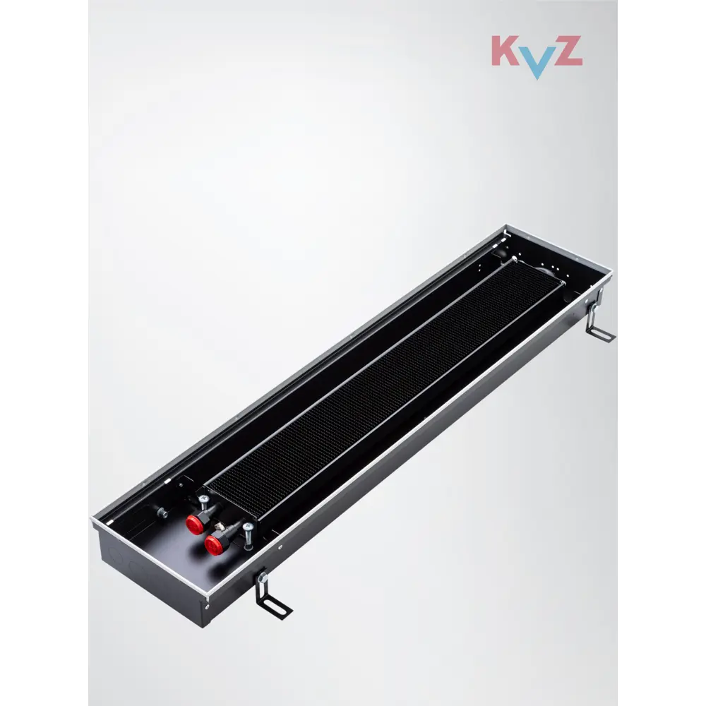 Фото 7 Конвектор внутрипольный водяной с решеткой KVZ COMPACT 1000x230x80 мм биметалл черный Фото 7 Конвектор внутрипольный водяной с решеткой KVZ COMPACT 1000x230x80 мм биметалл черный